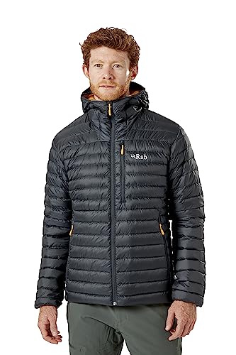 Rab Men's Microlight Down Jacket for Trekking, Climbing, & Skiing