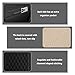 Upgraded Car Center Console Cover,Microfiber Leather Car Armrest Cover Cushion with 2 Storage Bags,Car Armrest Storage Box Interior Accessories for Most Vehicles (Black)