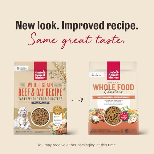 The Honest Kitchen Human Grade Whole Food Clusters Dry Dog Food - Grain Free Beef 5 lb Bag