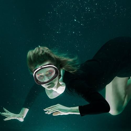 Máscara de buceo con ajuste cómodo y lentes de templado Angoily para piscina 5