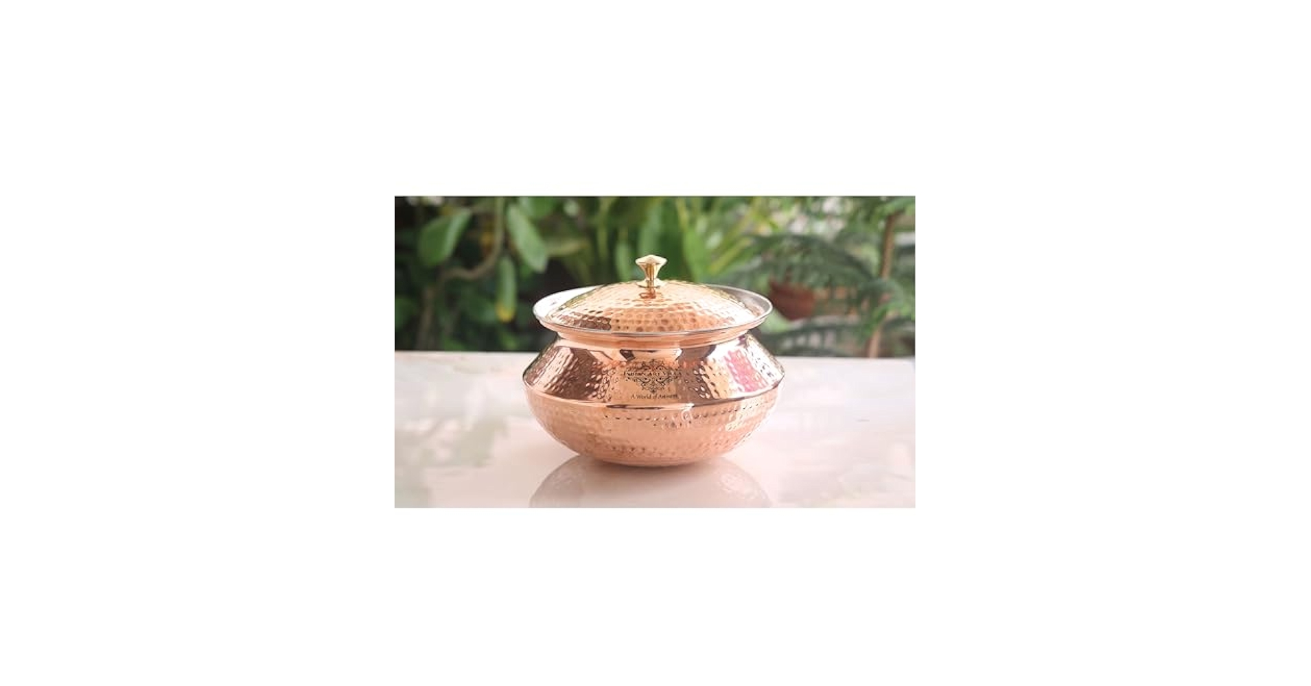 Amazon.com: Indian Art Villa Handcrafted Copper Handi with