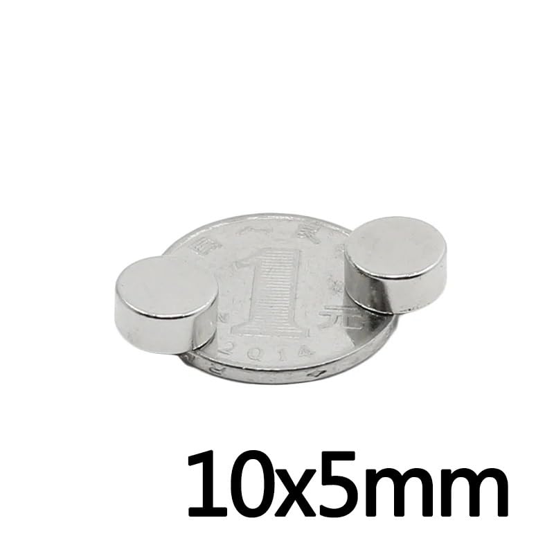 10/20/50/100//200PCS 10x5 mm Neodymium Disc 10mmx5mm Search Diameter 10x5mm Round 10 * 5 Magnet(50pcs)