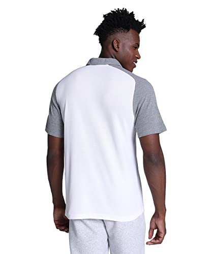 Image of Puma Men Cotton Solid Regular Fit T-Shirt