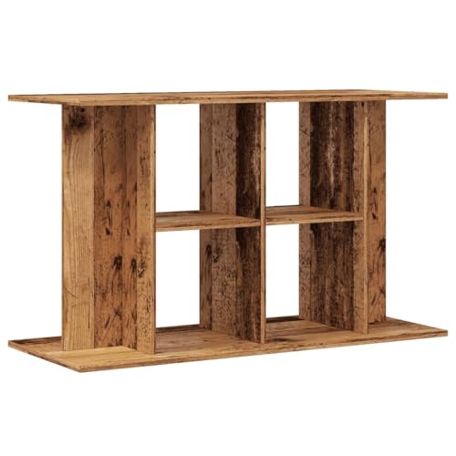 vidaXL Aquariumständer Altholz-Optik 100x40x60 cm Holzwerkstoff, Aquarienschrank, Aquarienunterschrank, Aquarienständer, Aquariumunterschrank