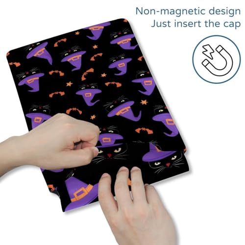 Housse ordinateur portable chat violet pour fac et télétravail