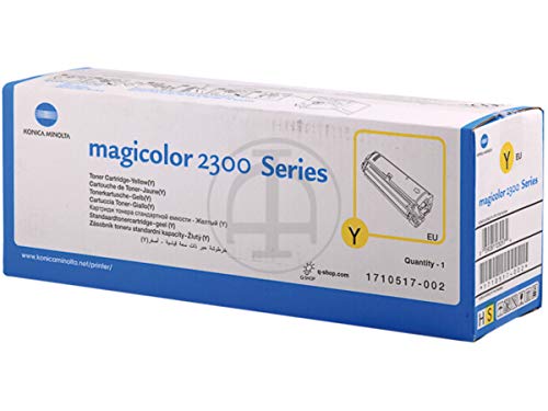 Toner yellow original Konica Minolta 2300 W 171-0517-002 cartouche jaune