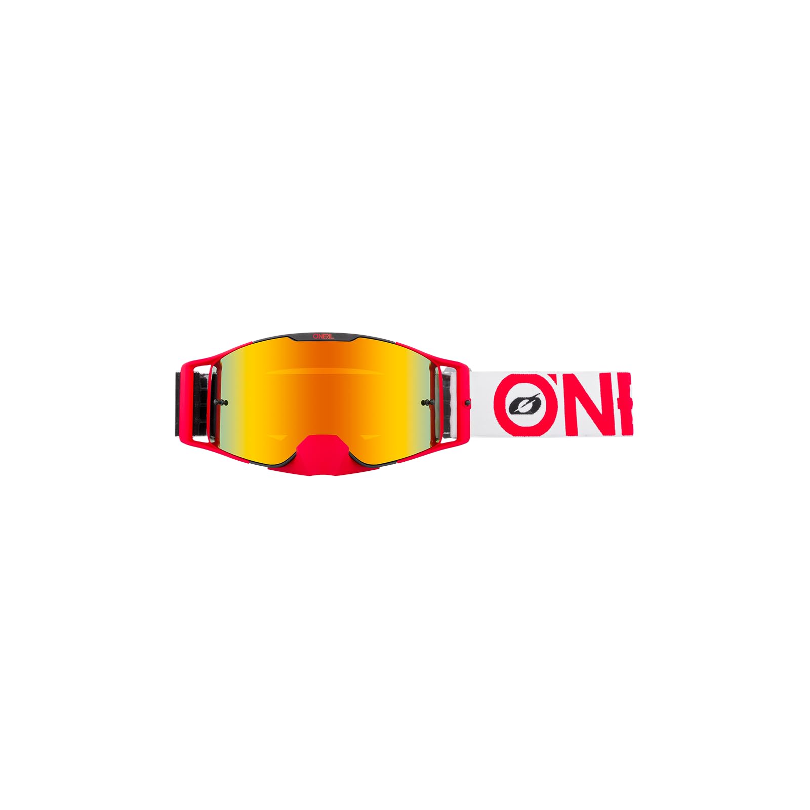 O'NEAL | Lunettes de vélo et de motocross | MX MTB DH FR Downhill Freeride | Sangle réglable, confort optimal, ventilation parfaite | Lunettes B-30 | Unisex | Miroir | Taille unique