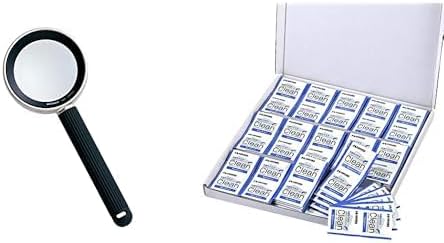 Nikon 拡大鏡 ハイグレードルーペ 20D AS (5倍/ケース付) (日本製)+ハクバ 【限定】HAKUBA レンズクリーニン