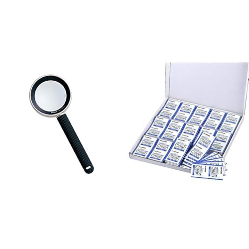 Nikon 拡大鏡 ハイグレードルーペ 20D AS (5倍/ケース付) (日本製)+ハクバ 【Amazon.co.jp限定】HAKUBA レンズクリーニングティッシュ 個装 150枚入り 速乾ウェットタイプAMZMCLCT150 速乾 アルコール使用 ク