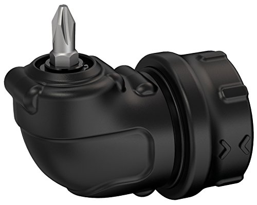 Black+Decker Akku-/ Winkelschrauber (3,6V, 1,5Ah Li-Ion, Winkelaufsatz, 8 Positionen, autom. Spindelarretierung, Rechts… – Bild 5