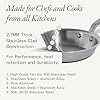Made In Cookware | 10 Piece Stainless Steel Pot and Pan Set | 5 Ply Clad - Includes Stainless Steel Frying Pans, Saucepans, Saucier and Stock Pot W/Lid | Professional Cookware | Crafted in Italy #1
