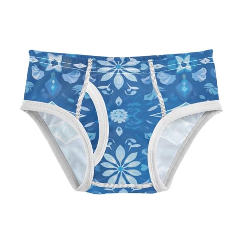 KLL Boho Kaleidoscope Abstract Pattern Toddler Boys' Comfort Nighttime Underwear Breathable Children Undies