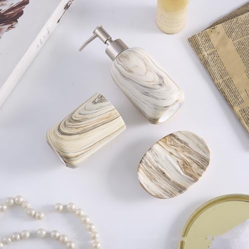 Ensemble articles sanitaires complets et accessoires pour suites d'hôtel chics - 5