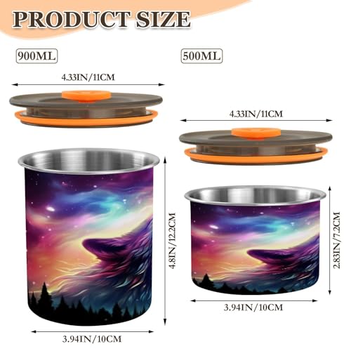 Envase de Acero Inoxidable Hermético para Café 900 ml miniatura 2
