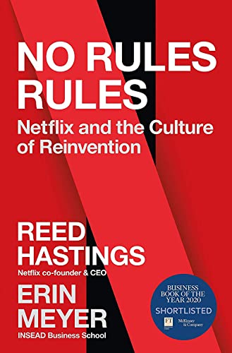 PENGUIN No Rules Rules: Netflix And The Culture Of Reinvention