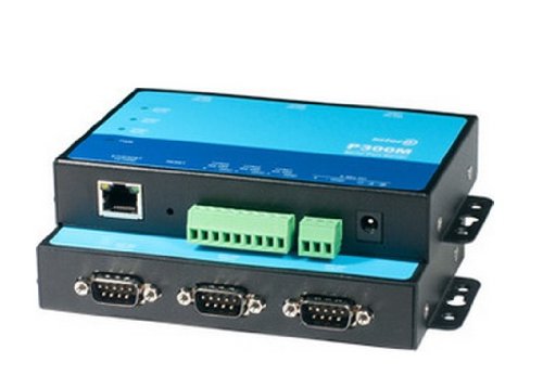 Gowe® 3 Ports Serial Device Server + Modbus Gateway RS-232 RS485/422 to Ethernet TCP/IP