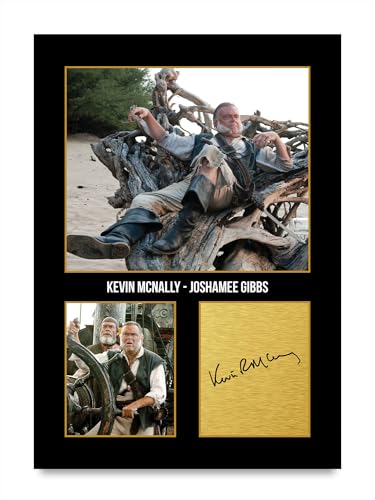 Bild: HWC Trading Kevin McNally Pirates of the Caribbean Joshamee Gibbs Geschenke Geducktes Signiertes Autogramm Foto f�r Fans von Film Memorabilien - A4 Nur Druck (ID-005893) f�r 11,99 EUR bei amazon.de