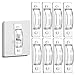 4 Pcs Light Switch Guard Cover Baby Proof Wall Switch Cover Guard Light Switches Blocker for Toggle Lights Switches Protects Your Lights Circuits from Being Accidentally Turned On or Off
