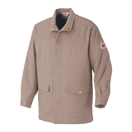 Amazon.co.jp: マックスダイナ 防炎防寒コート ベージュ サイズ3L 秋冬