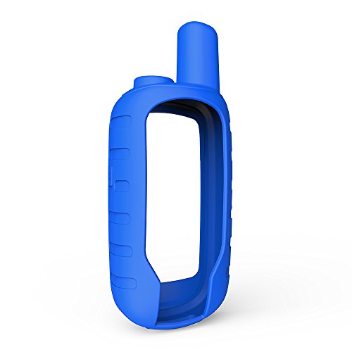 TUSITA Case for Garmin Alpha 100 - Silicone Protective Cover - Handheld GPS Accessories (Blue) - Thumbnail 3