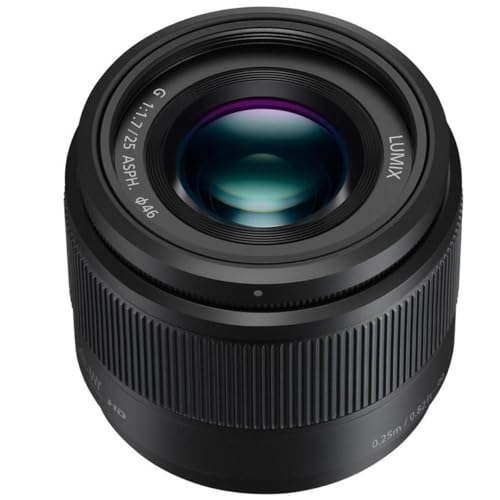 Panasonic LUMIX G Lens, 25mm, F1.7 ASPH, Mirrorless Micro Four Thirds, H-H025K (USA Black) by Panasonic - Image 2