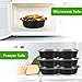 Meal Prep Containers, 10 Pack Premium Quality Meal Prep Plastic Microwavable Food Containers for adults (BPA free Food Grade/Freezer/Dishwasher Safe) (advanced) (3)