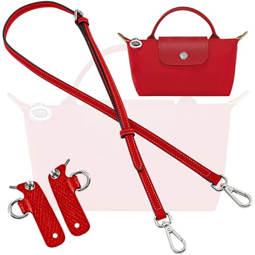 Image of Jiesinlov Leather Bag Shoulder Strap Replacement Crossbody Adjustable Conversion Kit Fit for Mini Pouch