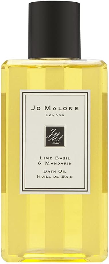 Lime Basil & Mandarin Bath Oil for Unisex, 8.5 Ounce