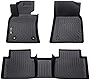 orealtrend Car Mats Replacement for Floor Liners Toyota Camry Hybrid 8th 2018-2023 Heavy Duty All Weather Guard Black Front and Rear Car Carpet-Custom Fit-Tough/Durable/Odorless