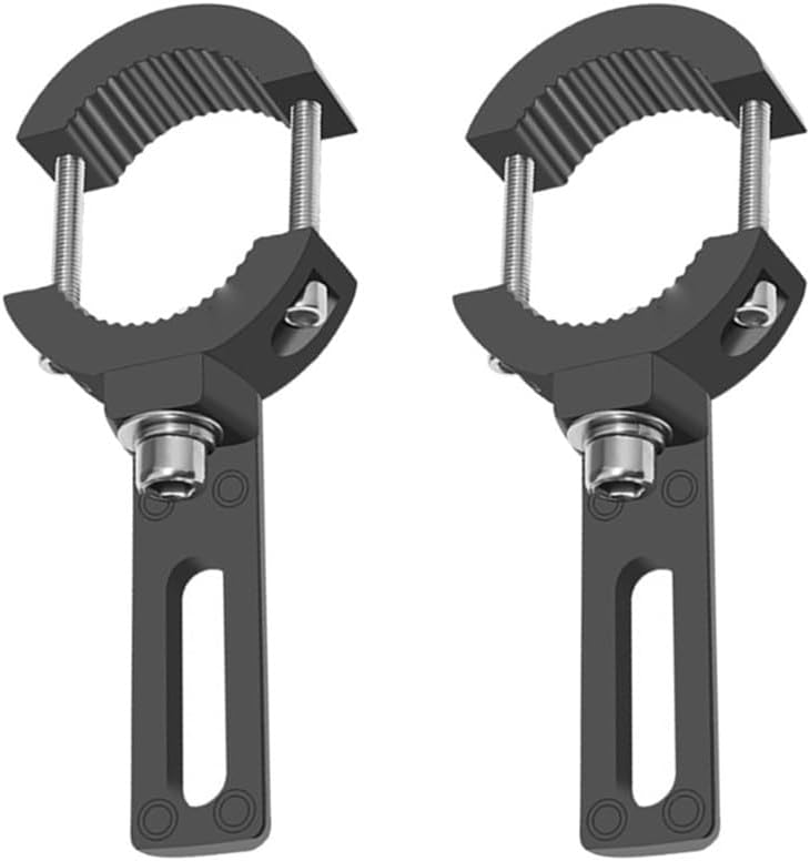 Motorcycle Headlight Bracket Clamp Motorcycle Spotlight Mount Brackets Fog Light Holder Motorbike Tube Clamp Turn Signal Indicator Mounting Clamp