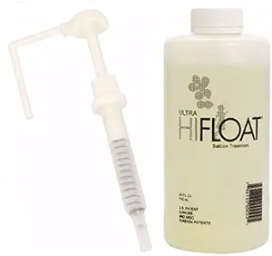 Hi-Float Company Ultra Hi-Float Balloon, 24 oz, Multicolor, with Pump
