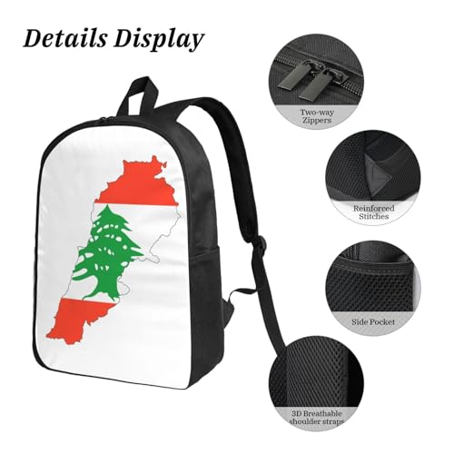 Sac à dos drapeau Liban pour emporter vos racines partout
