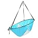 SYH&AQYE Kayak Downwind Wind Sail, Foldable Wind Paddle Kayak Sail Kit with Clear Window, Portable Kayak Sail for Kayaks, Canoes, Inflatables, Boats Sail (Blue)