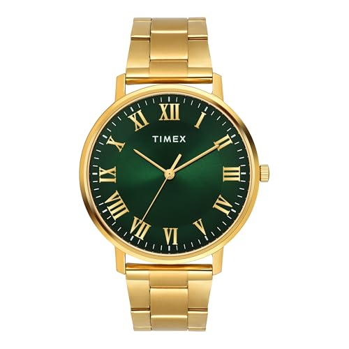 Image of TIMEX Analog Watch for Men with Round Dial & Water Resistant Man's Wrist Watches