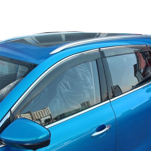Déflecteurs de vitres pour MG HS 2018-2022 avec finition chrome - 5