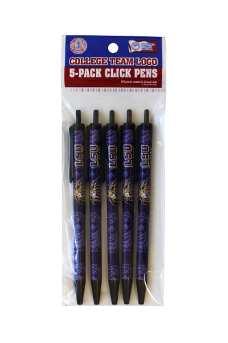 NCAA Louisiana State Fightin Tigers Disposable Click Pens