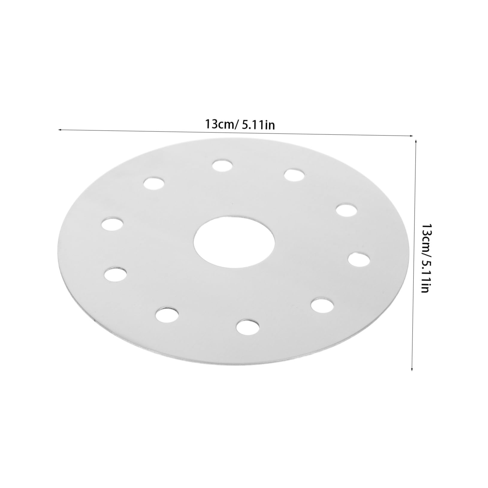 Cabilock Piastra termica in acciaio inox, gadget elettrodomestici, adattatore per piastre a induzione, accessori da cucina, guarnizione termica in acciaio inox, fornello a induzione