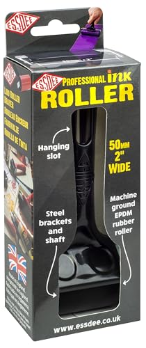 ESSDEE DR1B Professional Roller/Brayer 50mm, Black