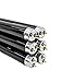 OMNILUX 6er-Pack Schwarzlicht Röhre 120cm 36W G13 T8 | 1,2m Schwarzlichtröhre 6 Stück Set 26mm Durchmesser | Neonröhre für Neonparty | UV Black Light