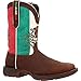 Durango Men's Rebel Western Boot, Mexico Flag, 8.5 Wide