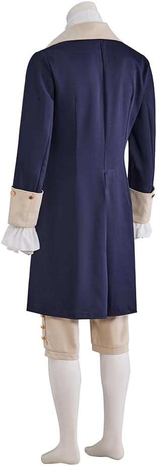 Men's Hamilton Costume President Cosplay Suit Musical Uniform Colonial Outfit