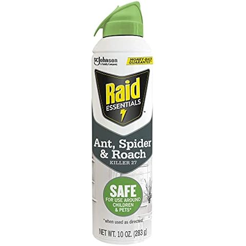 Raid Essentials Ant Spider, and Roach Killer Aerosol Spray Cover