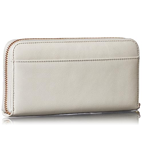 Align type Long wallet Leather made by MASINI in Italy Cowhide ART.Pitti Women's Elegant and easy to use Vertical card case In gift box (Pioppino-Ivory)4