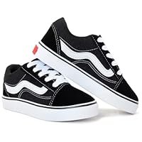 Tênis Infantil Menino E Menina Casual Orks Old Skool Masculino Feminino (Preto Branco, BR, Criança de 4 a 8 anos, Numérico, 33)