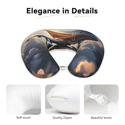 Almohada cervical de espuma viscoelástica negra miniatura 3