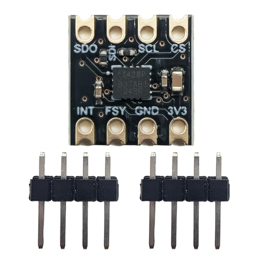 ICM-42688 Breakout Board – 6-Axis IMU Accelerometer Gyroscope Module, Immersion Gold PCB with Castellated Holes, I2C SPI Interface, Compatible with Arduino, ESP32, Raspberry Pi, (ICM-42688-p)