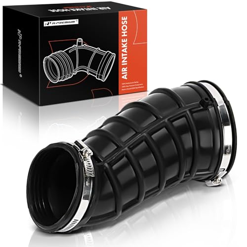 A-Premium 9 inch Engine Air Clean Intake Tube Hose W/Clamps