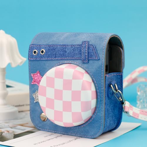 Bolso de Cámara Denim Sweetheart Compatible Fujifilm Mini 41 miniatura 4