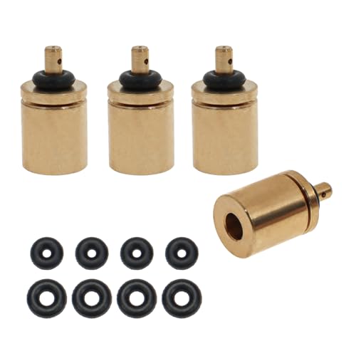 Bettli 4 adaptadores de suplemento de gas para acampar al aire libre, conector de estufa, quemador de tanque de gas, accesorios de tanque de butano, boquilla de válvula de inflado, convertidor de