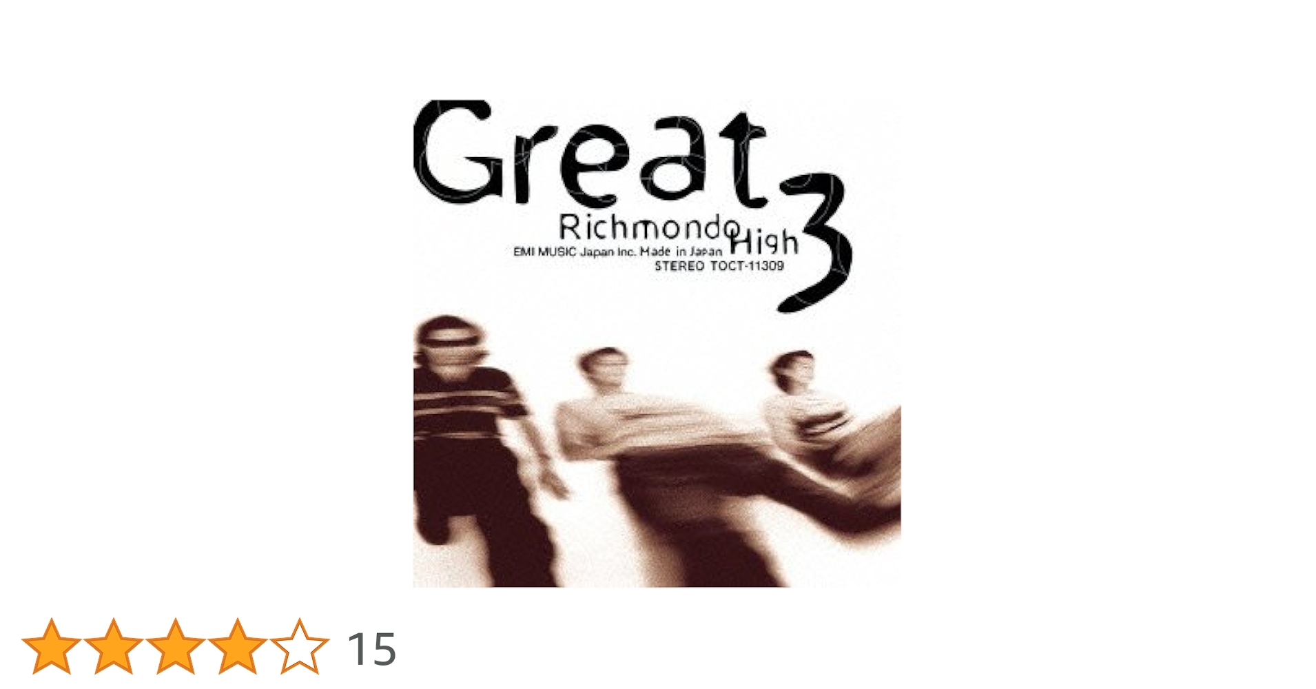 Great 3 Richmond High LP レコード 新品未開封品 楽天市場】GREAT 3 Richmond Highの通販